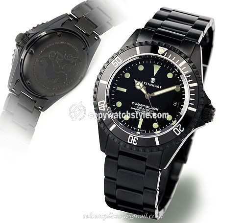 Steinhart Ocean Black DLC T0206 Steinhart Ocean Black DLC T0206