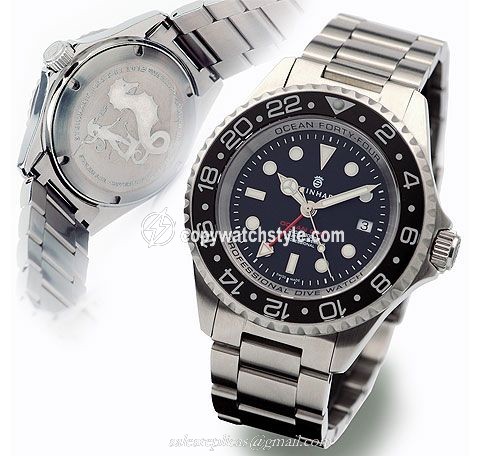 Steinhart Ocean 44 GMT Red T0212 Steinhart Ocean 44 GMT Red T0212