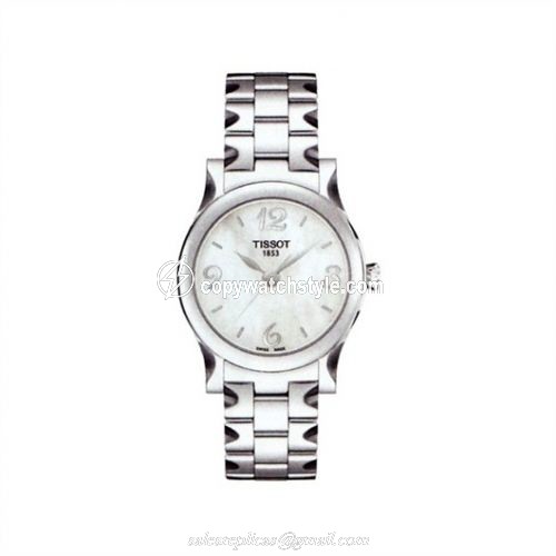 Tissot Stylis-T Quartz 29 Stainless Steel / MOP / Bracelet T028.210.11.117.02