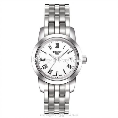 Tissot Dream Quartz 28 Stainless Steel / White / Bracelet T033.210.11.013.00 Tissot Dream Quartz 28 Stainless Steel / White / Bracelet T033.210.11.013.00