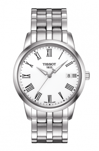 Tissot Dream Quartz 38 Stainless Steel / White / Bracelet T033.410.11.013.10 Tissot Dream Quartz 38 Stainless Steel / White / Bracelet T033.410.11.013.10
