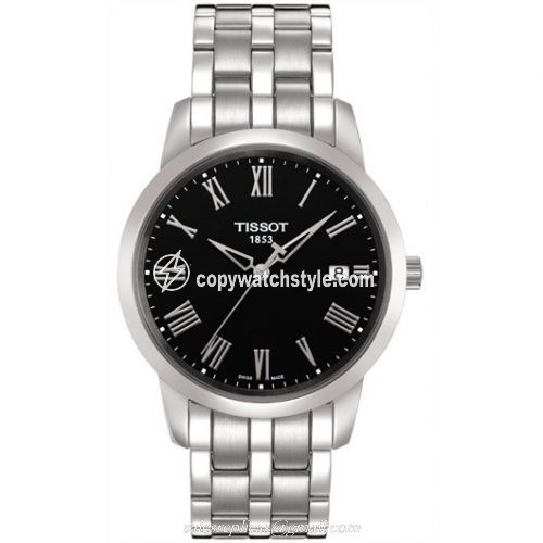 Tissot Dream Quartz 38 Stainless Steel / Black / Bracelet T033.410.11.053.01