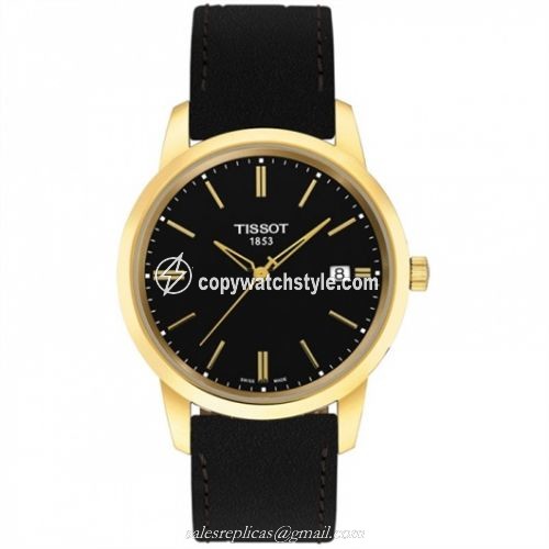 Tissot Dream Quartz 38 Yellow Gold PVD / Black / Strap T033.410.36.051.01 Tissot Dream Quartz 38 Yellow Gold PVD / Black / Strap T033.410.36.051.01