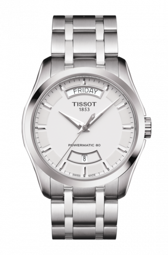 Tissot Couturier Powermatic 80 Stainless Steel / Silver / Bracelet T035.407.11.031.01