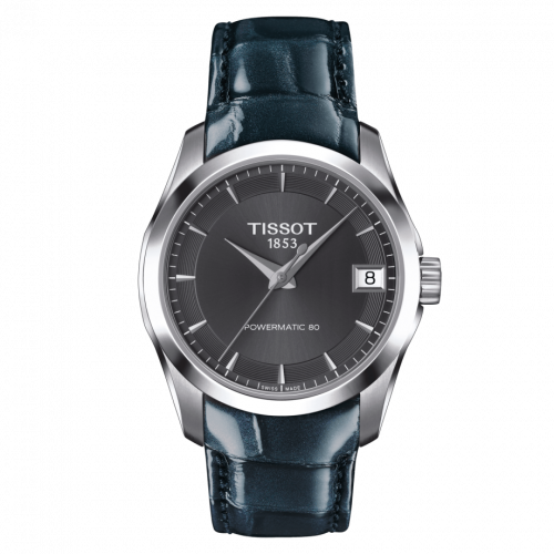 Tissot Couturier Powermatic 80 32 Stainless Steel / Grey / Strap T035.207.16.061.00