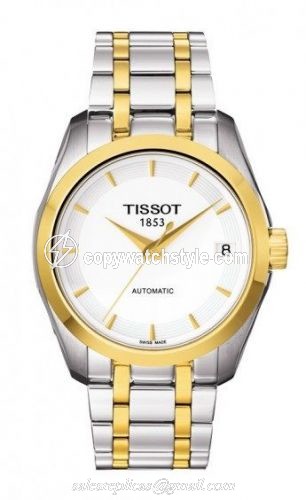 Tissot Couturier Automatic Ladies Two Tone T035.207.22.011.00
