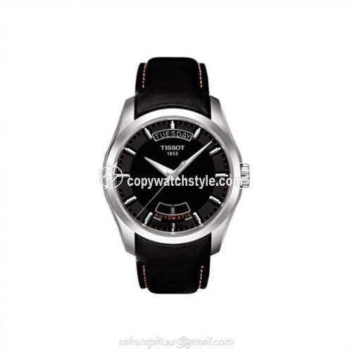 Tissot Couturier Automatic Day-Date Orange / Strap T035.407.16.051.01 Tissot Couturier Automatic Day-Date Orange / Strap T035.407.16.051.01