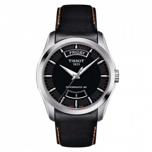 Tissot Couturier Powermatic 80 39 Stainless Steel / Black / Strap T035.407.16.051.03 Tissot Couturier Powermatic 80 39 Stainless Steel / Black / Strap T035.407.16.051.03