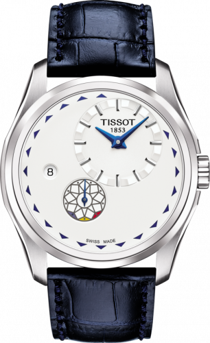 Tissot Couturier Automatic Small Second Stainless Steel / Silver / Strap / Romania Centenary T035.428.16.031.01 Tissot Couturier Automatic Small Second Stainless Steel / Silver / Strap / Romania Centenary T035.428.16.031.01