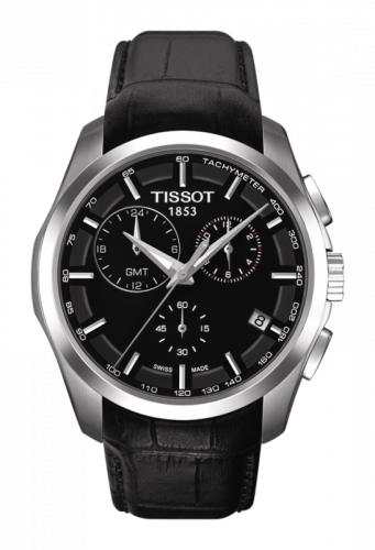 Tissot Couturier Quartz Chronograph GMT Black T035.439.16.051.00