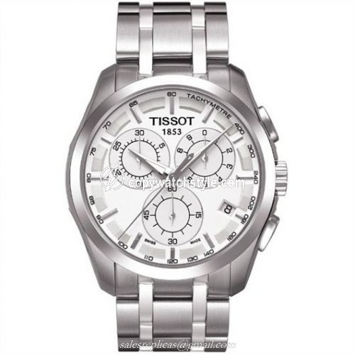 Tissot Couturier Quartz Chronograph Silver / Bracelet T035.617.11.031.00 Tissot Couturier Quartz Chronograph Silver / Bracelet T035.617.11.031.00