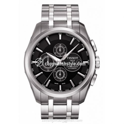 Tissot Couturier Automatic Chronograph Black T035.627.11.051.00