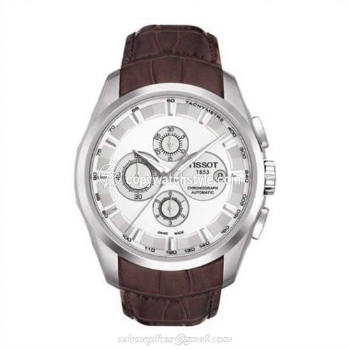 Tissot Couturier Automatic Chronograph Silver / Strap T035.627.16.031.00 Tissot Couturier Automatic Chronograph Silver / Strap T035.627.16.031.00
