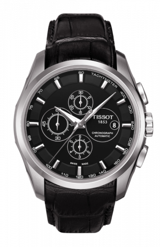 Tissot Couturier Automatic Chronograph Black / Strap T035.627.16.051.00 Tissot Couturier Automatic Chronograph Black / Strap T035.627.16.051.00