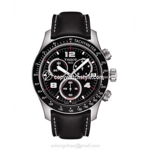 Tissot V8 Quartz Chronograph Tachymeter Black T039.417.16.057.02