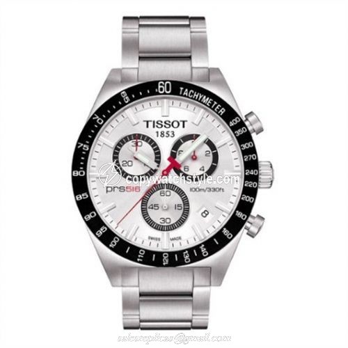 Tissot PRS 516 Quartz Chronograph Silver T044.417.21.031.00 Tissot PRS 516 Quartz Chronograph Silver T044.417.21.031.00