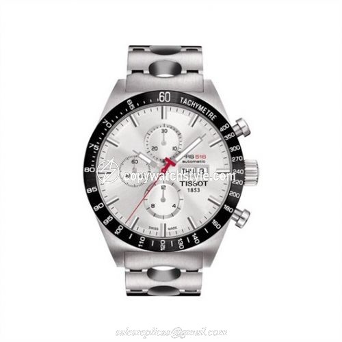 Tissot PRS 516 Automatic Chrongraph Silver T044.614.21.031.00 Tissot PRS 516 Automatic Chrongraph Silver T044.614.21.031.00