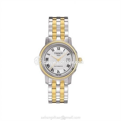 Tissot Bridgeport Automatic Ladies Two Tone T045.207.22.033.00 Tissot Bridgeport Automatic Ladies Two Tone T045.207.22.033.00