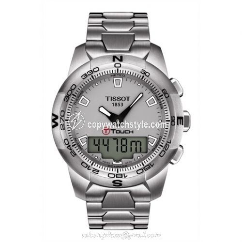 Tissot T-Touch II Rhodium T047.420.11.071.00 Tissot T-Touch II Rhodium T047.420.11.071.00