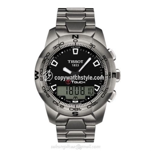 Tissot T-Touch II Black Ti T047.420.44.051.00 Tissot T-Touch II Black Ti T047.420.44.051.00