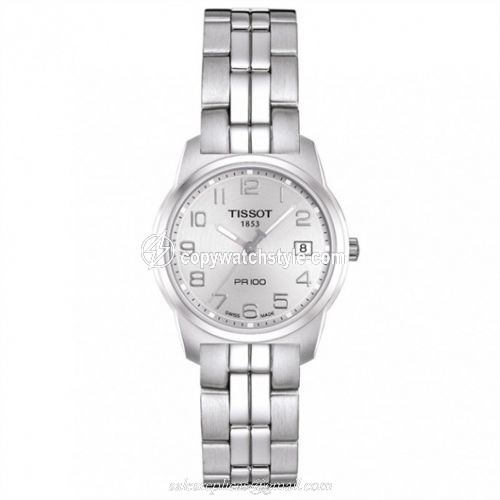 Tissot PR 100 Quartz 24.5 Stainless Steel / Silver / Bracelet T049.210.11.032.00 Tissot PR 100 Quartz 24.5 Stainless Steel / Silver / Bracelet T049.210.11.032.00
