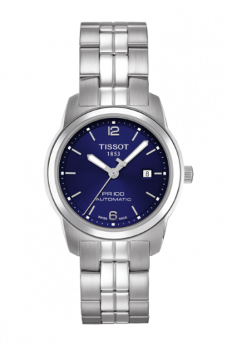 Tissot PR 100 Automatic 27 Stainless Steel / Blue / Bracelet T049.307.11.047.00