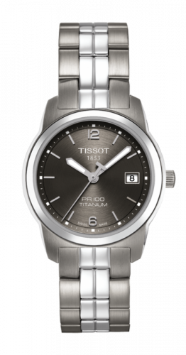 Tissot PR 100 Quartz 27 Titanium Grey / Bracelet T049.310.44.067.00 Tissot PR 100 Quartz 27 Titanium Grey / Bracelet T049.310.44.067.00