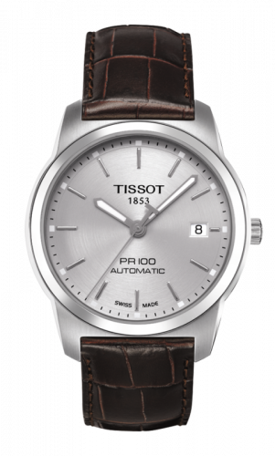 Tissot PR 100 Automatic 38 Stainless Steel / Silver / Strap T049.407.16.031.00 Tissot PR 100 Automatic 38 Stainless Steel / Silver / Strap T049.407.16.031.00