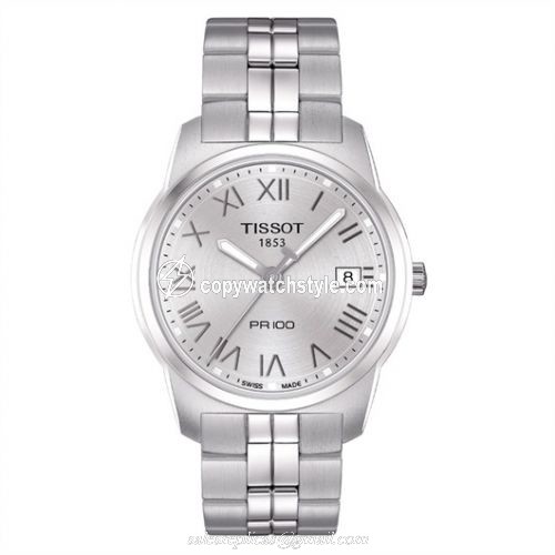 Tissot PR 100 Quartz 38 Stainless Steel / Silver / Bracelet T049.410.11.033.01 Tissot PR 100 Quartz 38 Stainless Steel / Silver / Bracelet T049.410.11.033.01