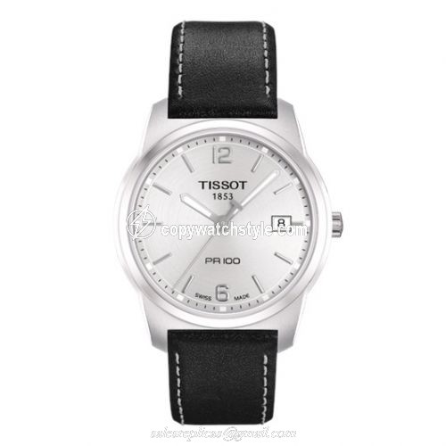 Tissot PR 100 Quartz 38 Stainless Steel / Silver / Strap T049.410.16.037.01 Tissot PR 100 Quartz 38 Stainless Steel / Silver / Strap T049.410.16.037.01
