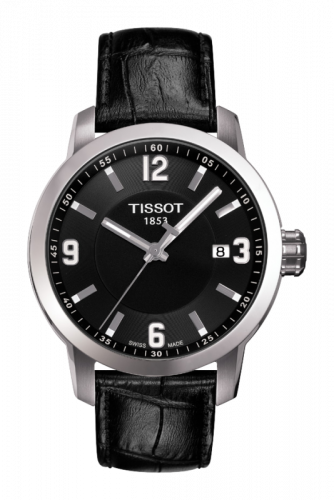 Tissot PRC 200 Quartz Black Leather T055.410.16.057.00