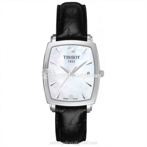 Tissot Everytime Tonneau Stainless Steel / MOP / Strap T057.910.16.117.00 Tissot Everytime Tonneau Stainless Steel / MOP / Strap T057.910.16.117.00