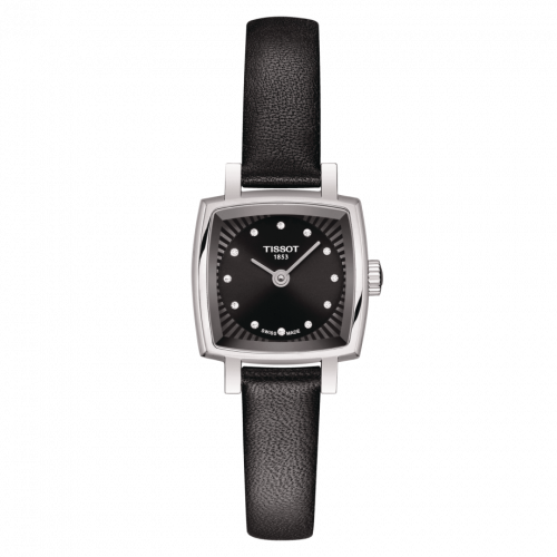 Tissot Lovely Square Stainless Steel / Black T058.109.16.056.00 Tissot Lovely Square Stainless Steel / Black T058.109.16.056.00