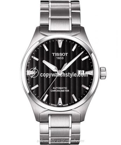 Tissot T-Tempo Automatic Stainless Steel / Black / Bracelet T060.408.11.051.00