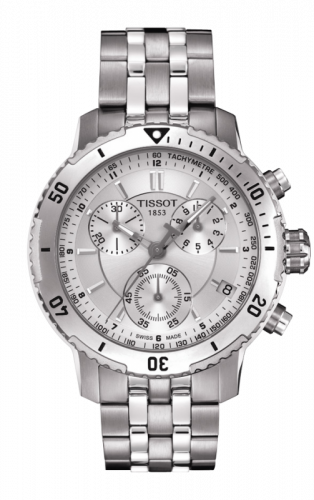 Tissot PRS 200 Quartz Chronograph Silver T067.417.11.031.00