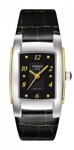 Tissot T-10 Stainless Steel / Yellow Gold / Black T073.310.26.057.00 Tissot T-10 Stainless Steel / Yellow Gold / Black T073.310.26.057.00