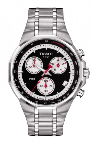 Tissot PRX Chronograph Quartz Stainless Steel / Black T077.417.11.051.01