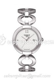 Tissot Pinky Stainless Steel / White / Bracelet T084.210.11.017.01 Tissot Pinky Stainless Steel / White / Bracelet T084.210.11.017.01
