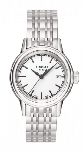 Tissot Carson Quartz 29.7 Stainless Steel / Silver / Bracelet T085.210.11.011.00
