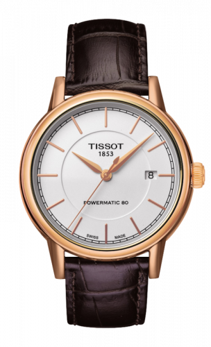Tissot Carson Powermatic 80 Rose PVD/ White T085.407.36.011.00 Tissot Carson Powermatic 80 Rose PVD/ White T085.407.36.011.00