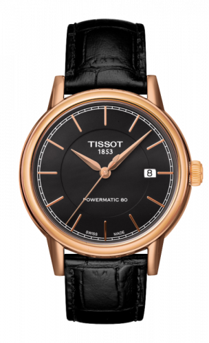 Tissot Carson Powermatic 80 Rose PVD / Black T085.407.36.061.00 Tissot Carson Powermatic 80 Rose PVD / Black T085.407.36.061.00