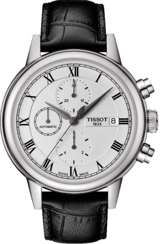 Tissot Carson Automatic Chronograph 42.3 Stainless Steel / Silver / Strap T085.427.16.013.00 Tissot Carson Automatic Chronograph 42.3 Stainless Steel / Silver / Strap T085.427.16.013.00