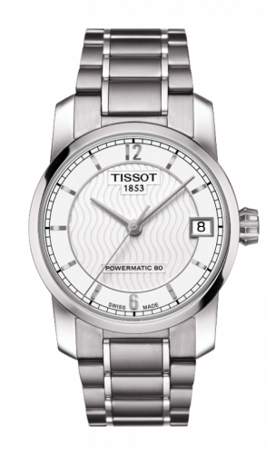 Tissot Powermatic 80 Lady Titanium / Silver T087.207.44.037.00 Tissot Powermatic 80 Lady Titanium / Silver T087.207.44.037.00