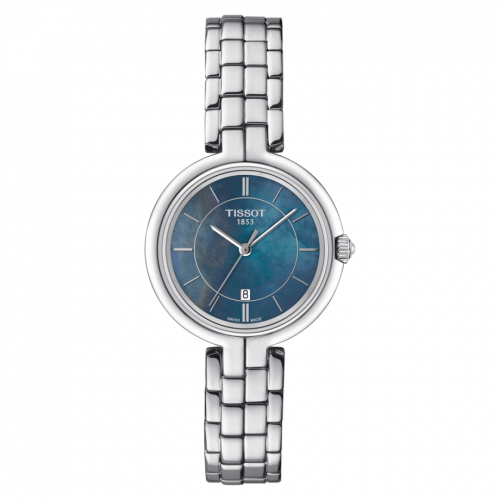 Tissot Flamingo Stainless Steel / Black MOP / Bracelet T094.210.11.121.00 Tissot Flamingo Stainless Steel / Black MOP / Bracelet T094.210.11.121.00