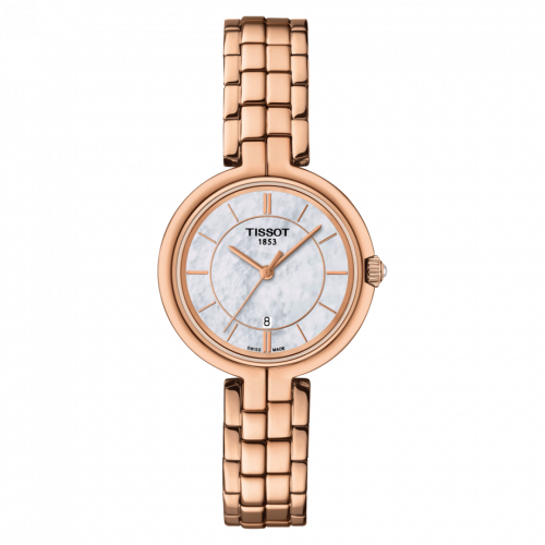 Tissot Flamingo PVD Rose Gold / MOP / Bracelet T094.210.33.111.01 Tissot Flamingo PVD Rose Gold / MOP / Bracelet T094.210.33.111.01