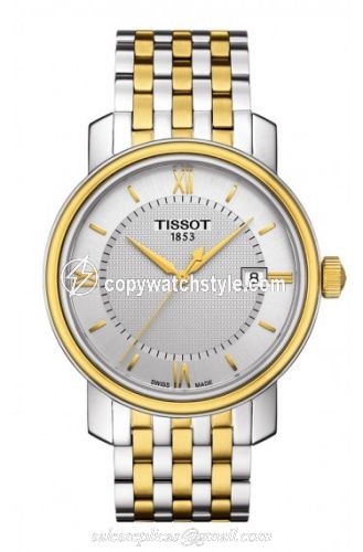 Tissot Bridgeport Quartz Two Tone / Silver T097.410.22.038.00