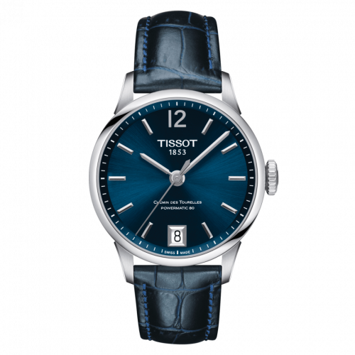 Tissot Chemin Des Tourelles Powermatic 80 32 Stainless Steel / Blue / Strap T099.207.16.047.00 Tissot Chemin Des Tourelles Powermatic 80 32 Stainless Steel / Blue / Strap T099.207.16.047.00