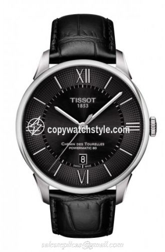 Tissot Chemin des Tourelles Powermatic 80 Black Roman T099.407.16.058.00 Tissot Chemin des Tourelles Powermatic 80 Black Roman T099.407.16.058.00