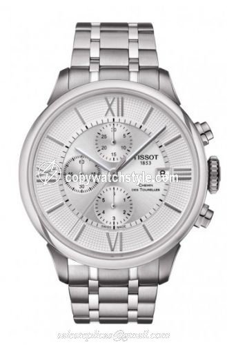 Tissot Chemin des Tourelles Automatic Chronograph Stainless Steel / Silver / Bracelet T099.427.11.038.00 Tissot Chemin des Tourelles Automatic Chronograph Stainless Steel / Silver / Bracelet T099.427.11.038.00