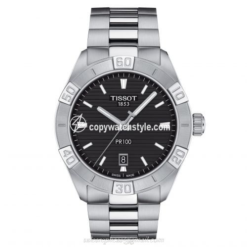 Tissot PR 100 Sport Gent Stainless Steel / Black / Bracelet T101.610.11.051.00